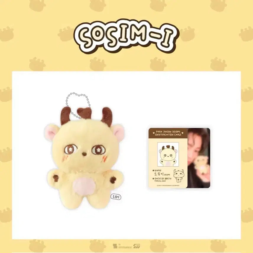 [BUNJANG] Park Jihoon Sosimi Doll Bundle Set / (현물)박지훈 소심이 인형 판매