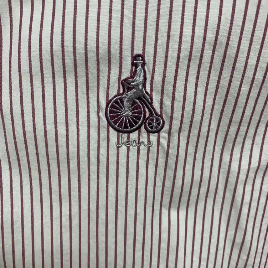 [BUNJANG] Beanpole Striped Shirt / 빈폴 스트라이프 셔츠