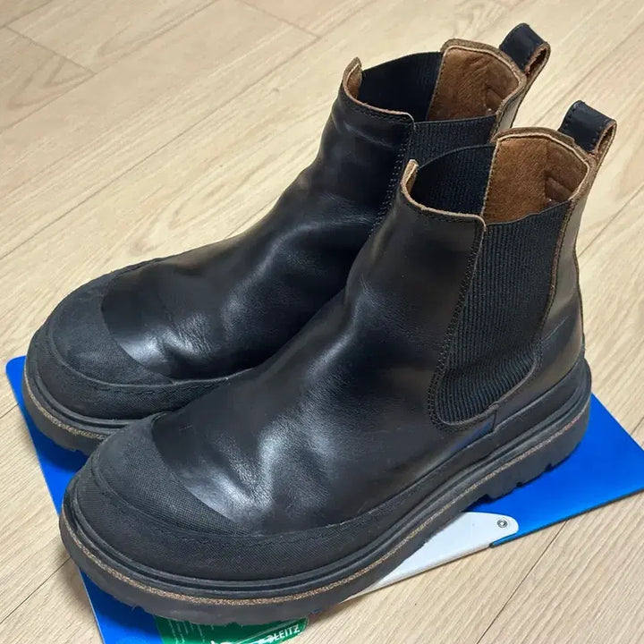 [SOLD OUT] 버켄스탁 프레스콧 슬립온 왁시 레더 블랙 - 레귤러 265