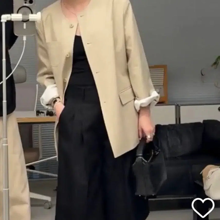 [BUNJANG] August Belt Jacket Beige / 어그스트 벨트 자켓 베이지