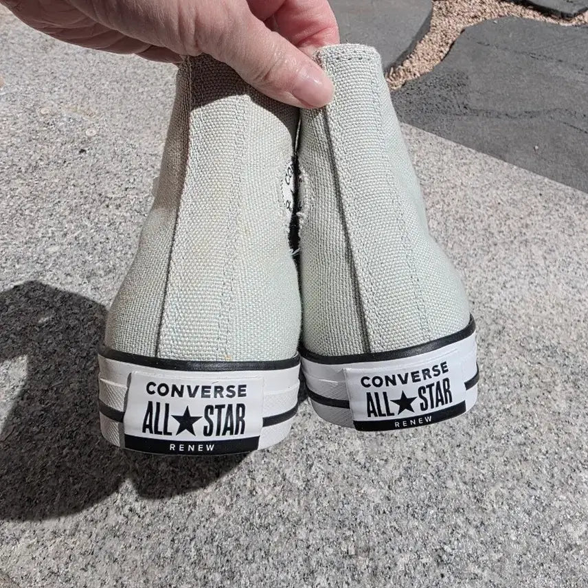 [BUNJANG] Converse Sneakers Mint and Beige / 컨버스 스니커즈 민트, 베이지
