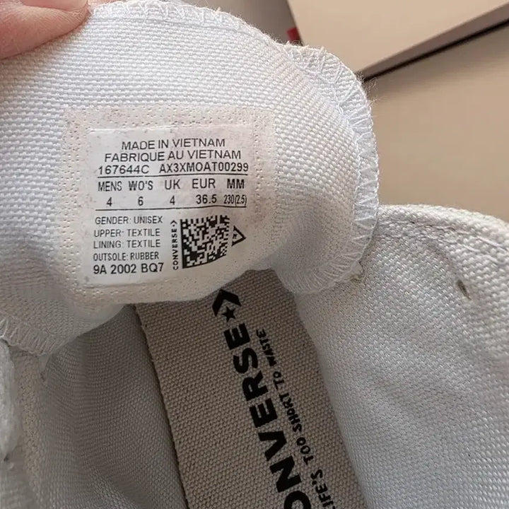 [BUNJANG] Converse Sneakers Mint and Beige / 컨버스 스니커즈 민트, 베이지