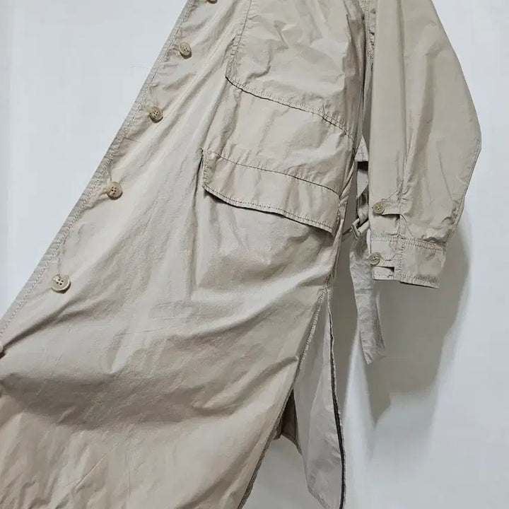 [BUNJANG] BERTI Beige Windbreaker Coat / 베르띠 BERTI 바스락 코트