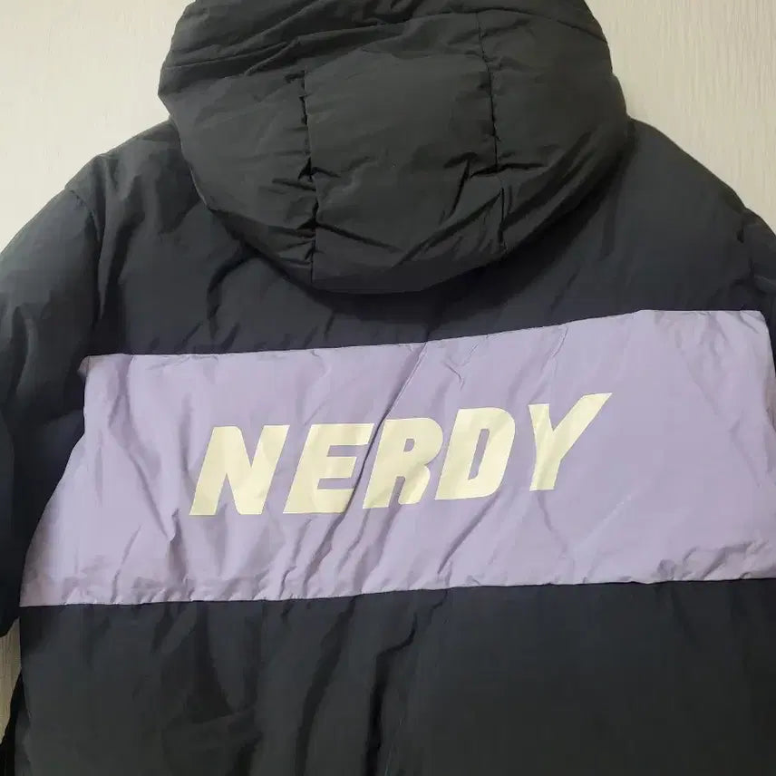 [BUNJANG] Nerdy Solid Long Down Padded Jacket (Unisex) / (새것)널디 블랙 솔리드 롱 다운 패딩(남여공용