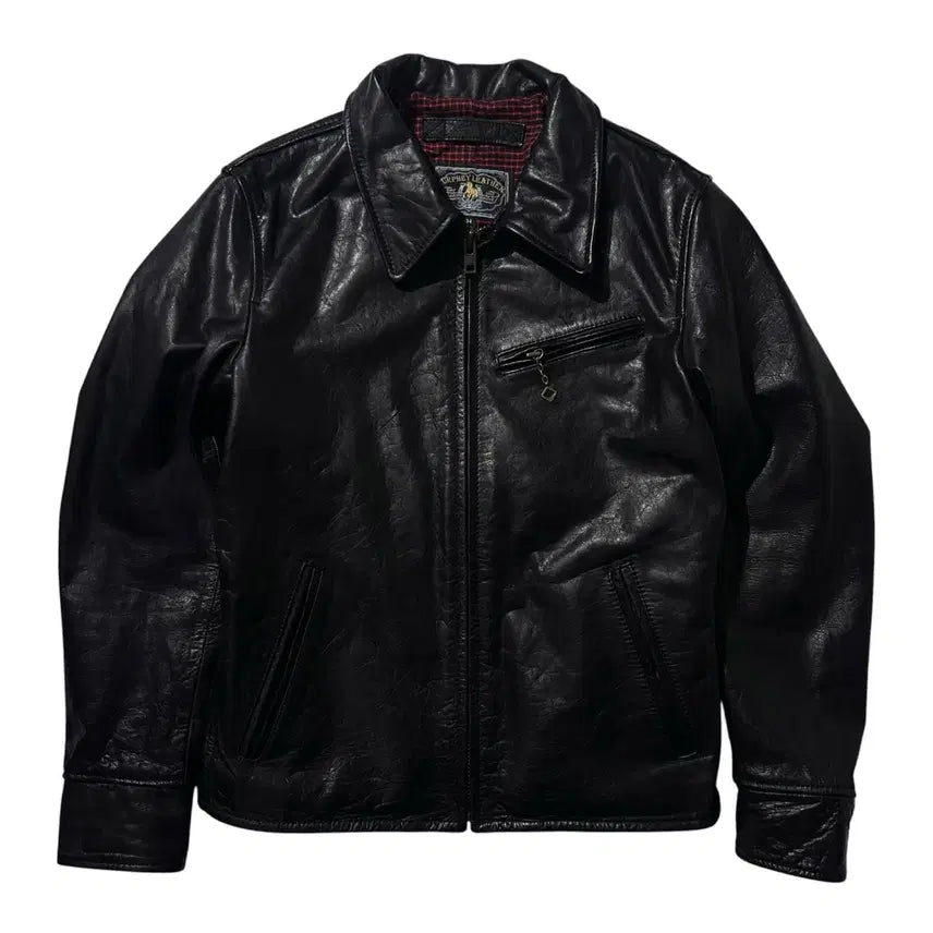 [SOLD OUT] [S] Curphey Leather 홀스하이드 레더 싱글 자켓