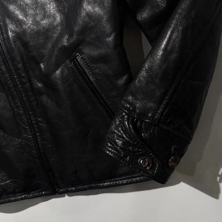 [SOLD OUT] [S] Curphey Leather 홀스하이드 레더 싱글 자켓
