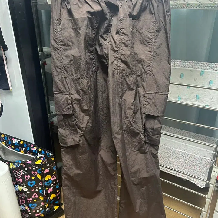 [BUNJANG] LafargeStore Windcell Big Pocket Crop Jacket &amp; Parachute Pants (M) / 라퍼지스토어 윈드셀 빅포켓 크롭자켓&amp;파라슈트 팬츠 (M)