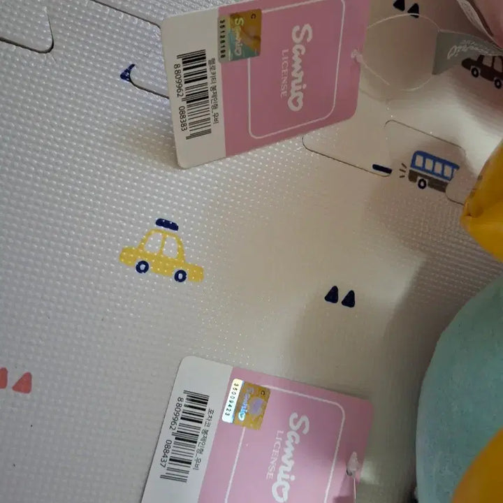 [BUNJANG] Sanrio Hello Kitty &amp; Pochacco Raincoat Plush Set / 우비 산리오 헬로키티 포챠코 인형 세트
