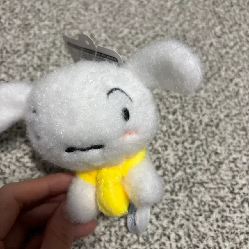 [BUNJANG] Boksil White Dog Keyring / 복실 흰둥이 키링 정품 새상품