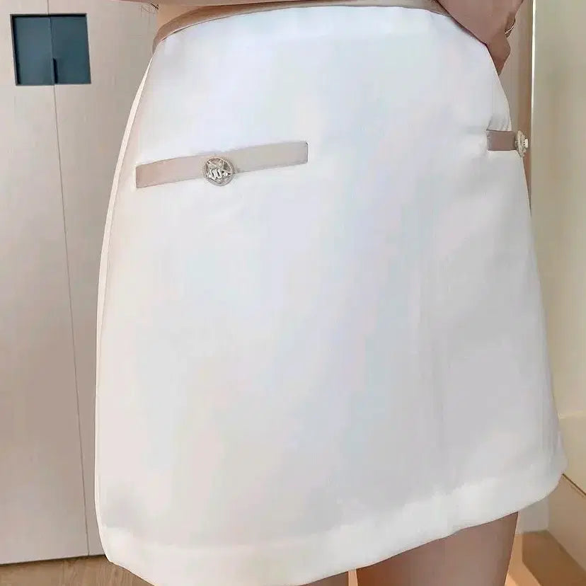 [SOLD OUT] 수입의류 로썸제이 실크새틴치마