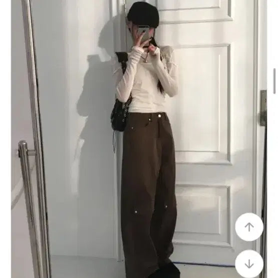 [BUNJANG] Modi Mood Semi Wide Pants / 모디무드 세미 와이드 팬츠