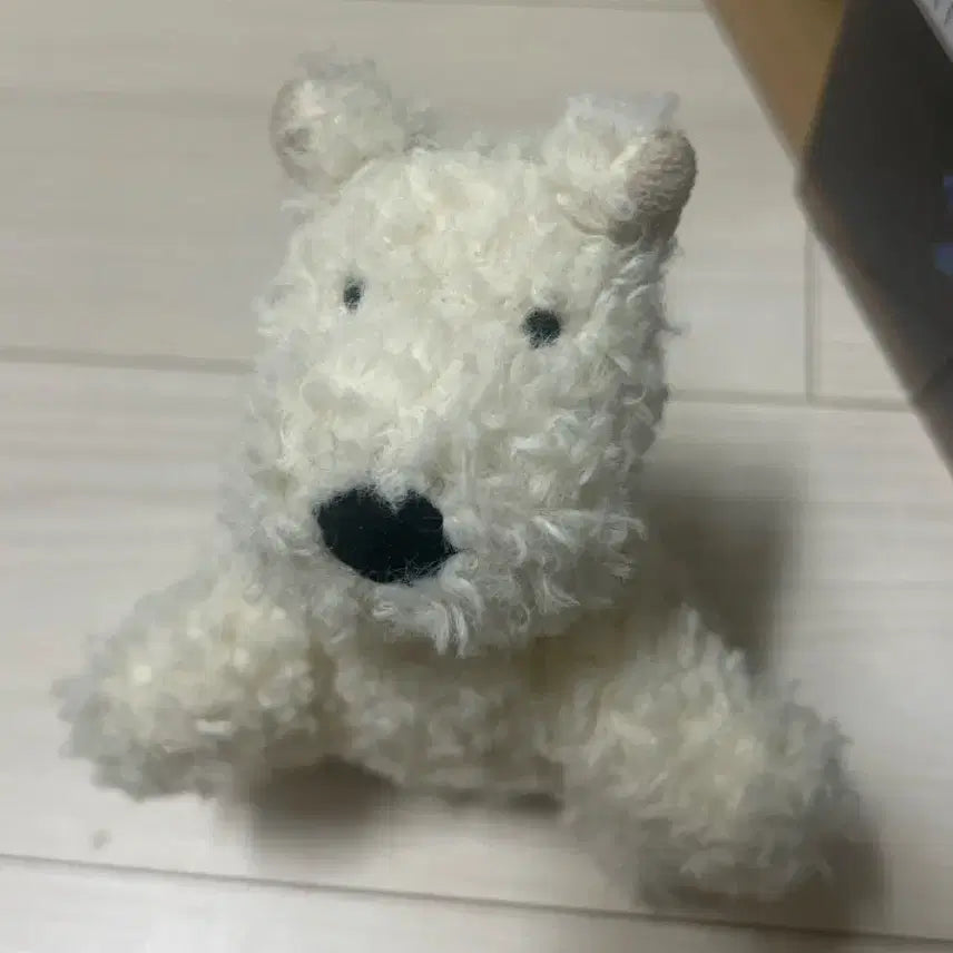 [SOLD OUT] 젤리캣 스코티 도그 흰강아지 키링