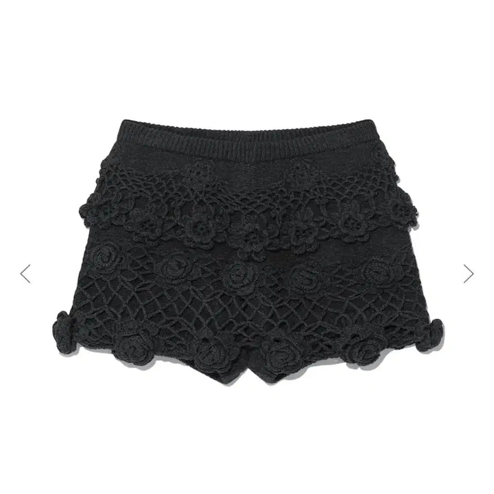 [SOLD OUT] 구함) 글로니 PETAL KNITTED MINI SHORTS 니트 팬츠