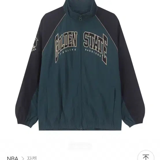[BUNJANG] NBA Golden State Windbreaker Jacket / NBA 골든스테이트 바람막이s