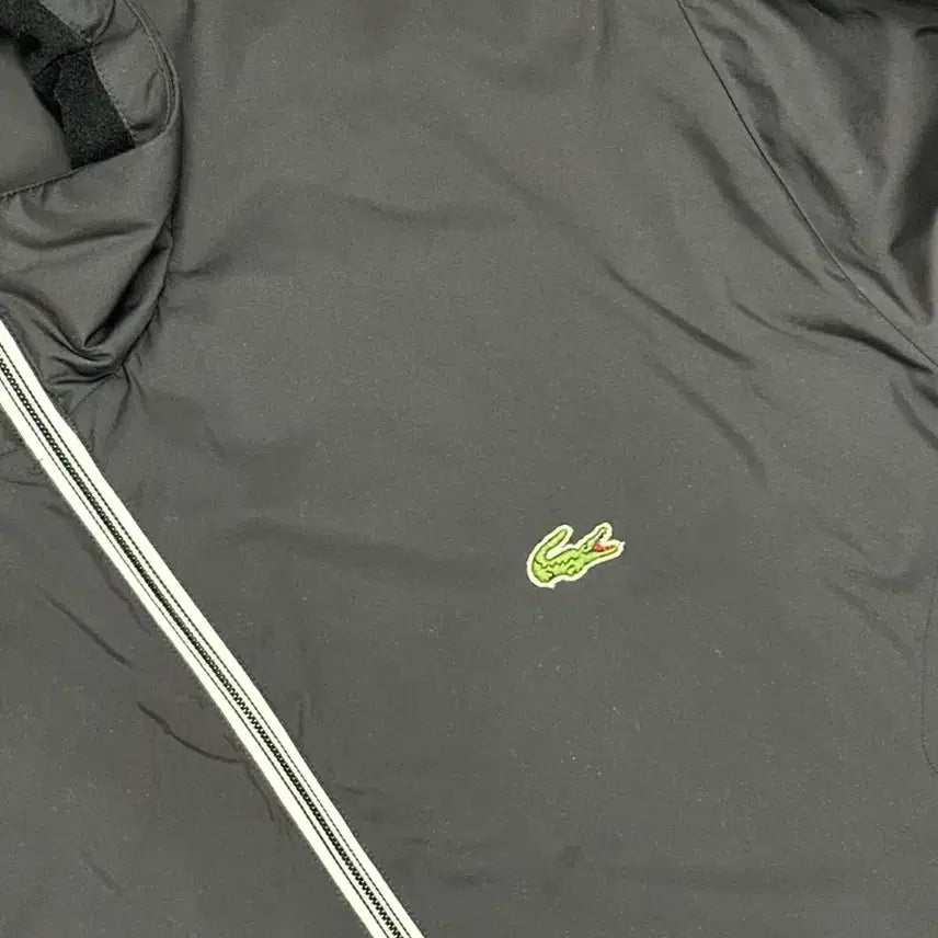 [BUNJANG] Lacoste Lightweight Black Windbreaker Shell Jacket / >정품 라코스테 경량 블랙 바람막이 쉘 자켓