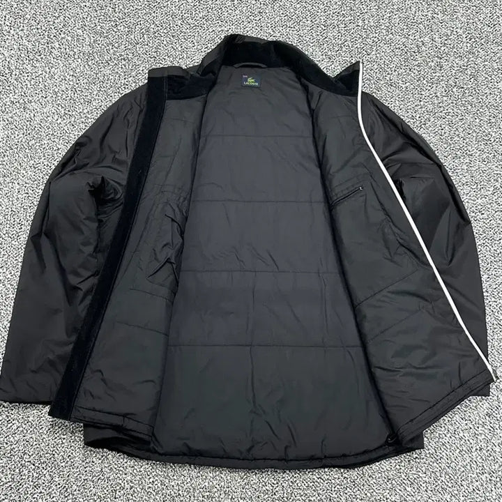 [BUNJANG] Lacoste Lightweight Black Windbreaker Shell Jacket / >정품 라코스테 경량 블랙 바람막이 쉘 자켓