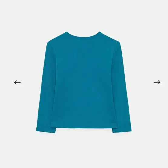 [BUNJANG] Enjou Blues Basic 3/4 Sleeve T-Shirt Cobalt Blue / 엔조블루스 베이직 3/4 티셔츠 코발트블루 프리