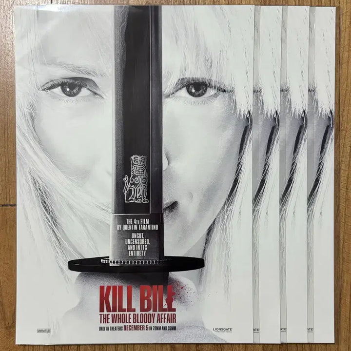 [SOLD OUT] 킬 빌 2주차 주말 티저 포스터
