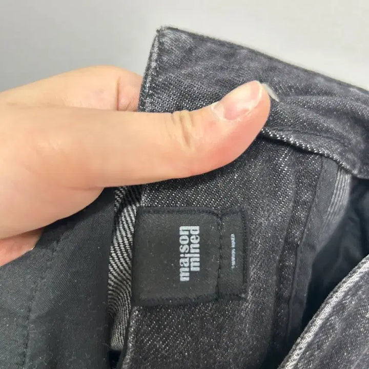 [BUNJANG] Black Workwear Pocket Denim Pants Women&