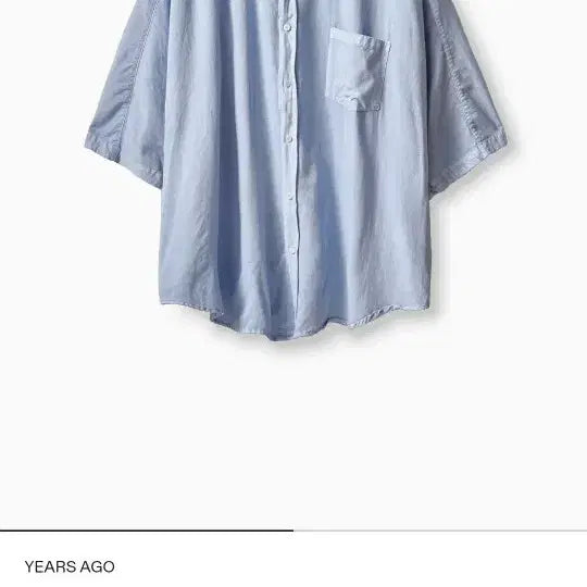 [BUNJANG] Years Ago Coverable Shirt Size 1 / 이얼즈어고 coverable 셔츠 1사이즈