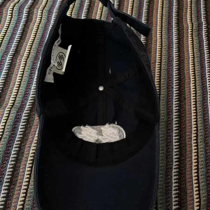 [BUNJANG] Dadaism Navy Ball Cap / 다다이즘 볼캡 네이비