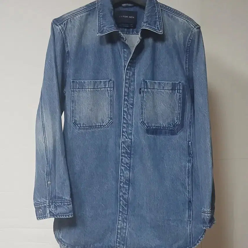 [SOLD OUT] 티아이포맨 셔츠형 자켓 데님 105 셔츠 남자