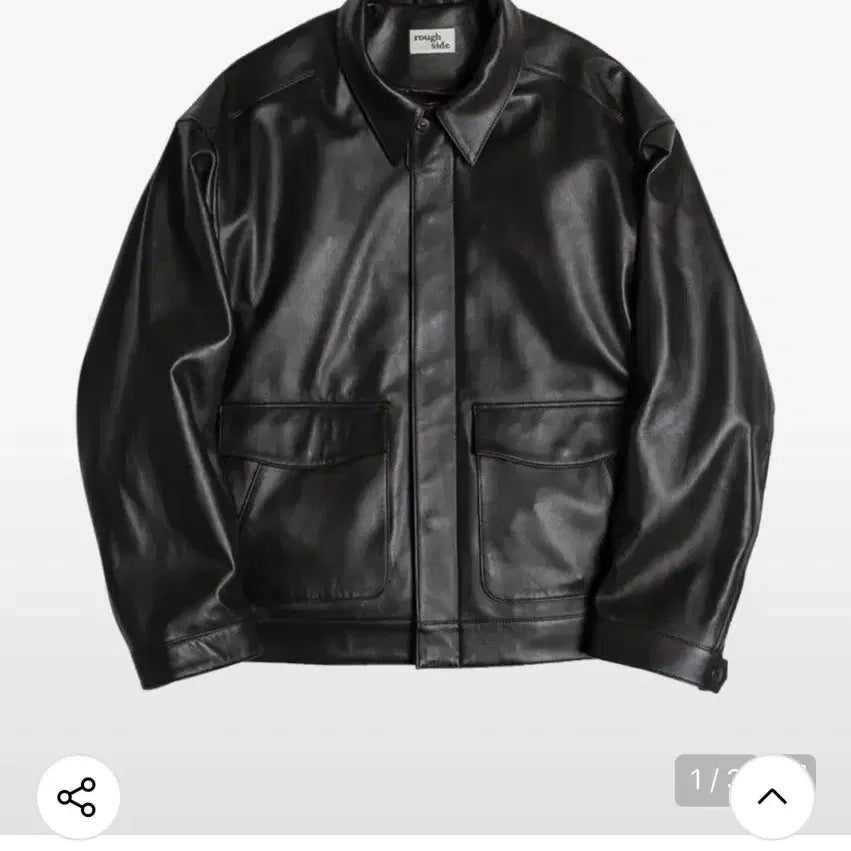 [SOLD OUT] 러프사이드 레더 자켓 2 사이즈