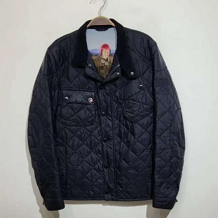 [BUNJANG] Barbour Steve McQueen International Quilted Jacket Navy / (M) 바버 스티브맥퀸 인터내셔널 퀼팅자켓 네이비 누빔점퍼