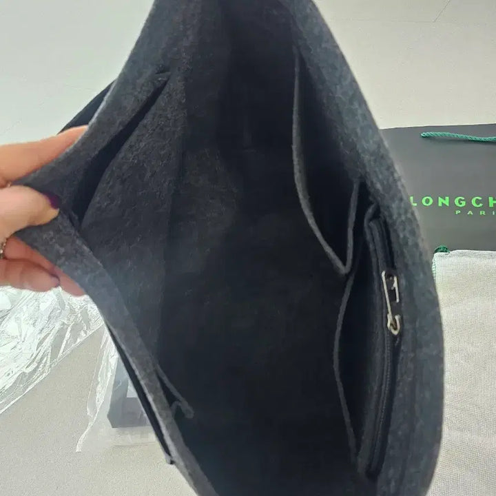 [SOLD OUT] (새상품) 롱샴 르 플리아쥬 롱핸들 라지 블랙 풀구성