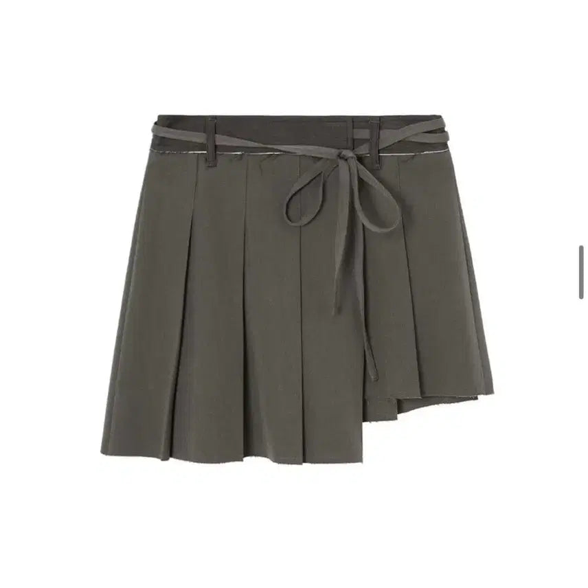 [BUNJANG] In Silence Pleated Wrap Skirt / 인사일런스 플리츠 랩 스커트 S