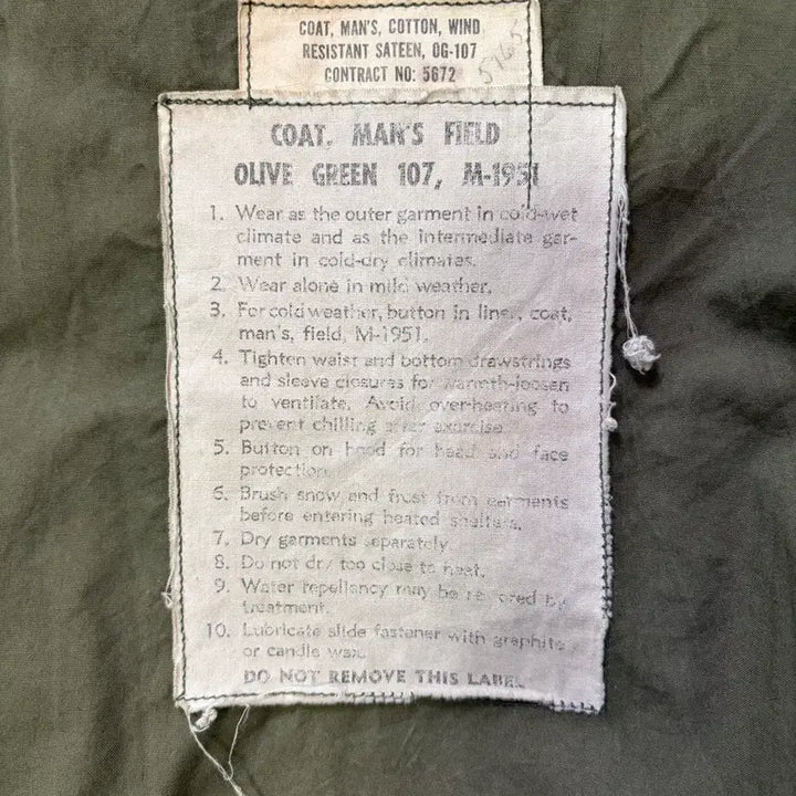[BUNJANG] M-51 Field Jacket Short Small / M-51 필드자켓 숏스몰
