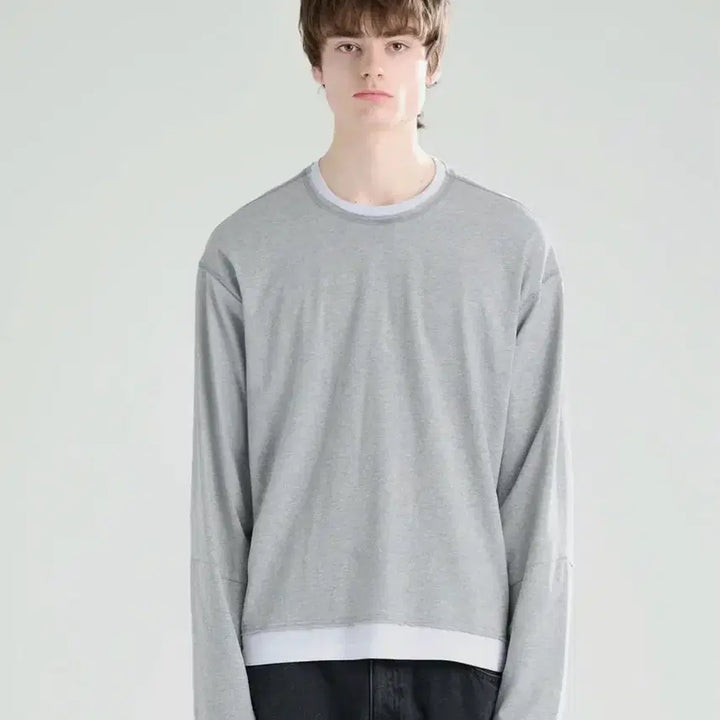 [SOLD OUT] 지플리시 레이어드 롱슬리브 M