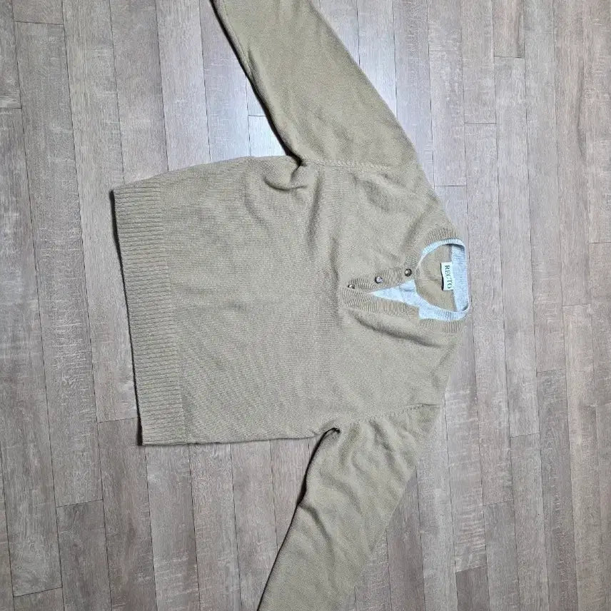 [SOLD OUT] 렉토 레이어드 니트 베이지 L