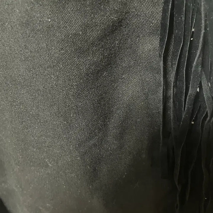 [BUNJANG] Jerry Black Fringe Pants / 제리 블랙 프린지 팬츠 새상품