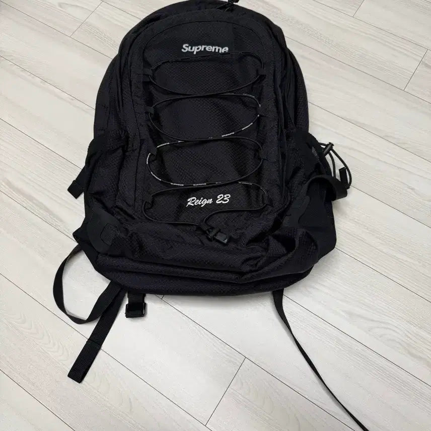 [BUNJANG] Supreme Backpack 22SS Black / 슈프림 백팩 블랙 - 22SS