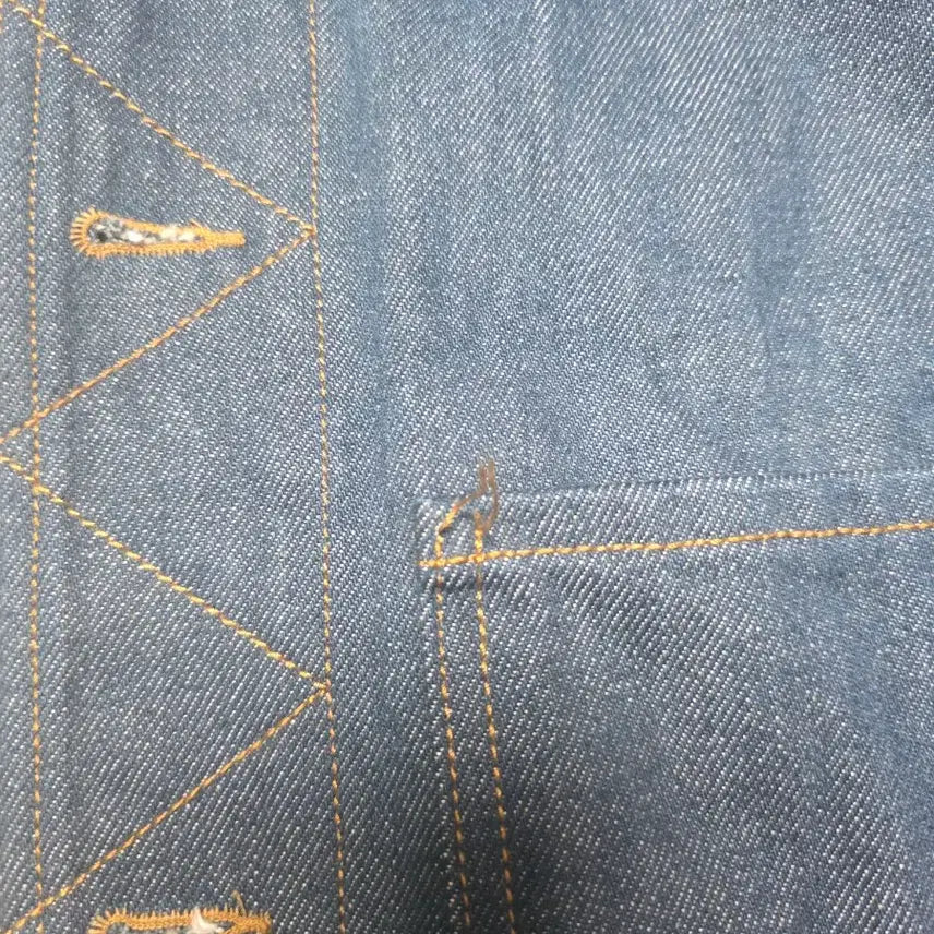 [BUNJANG] stu Indigo Denim Work Jacket M / stu 24ss 인디고 데님 워크자켓 m사이즈