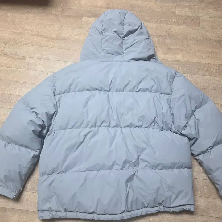 [BUNJANG] Pottery Rustic Puffer Padding Light Gray Size 3 / 포터리 러스틱 푸퍼 패딩 라이트그레이 3사이즈