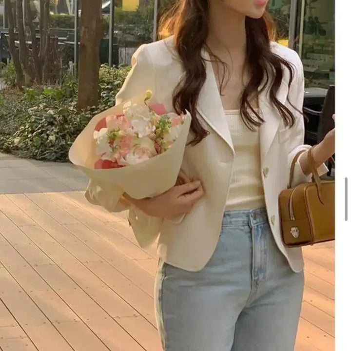 [BUNJANG] PERBIT Nez Jacket Cream / 퍼빗 네즈 자켓 도쿄 크림