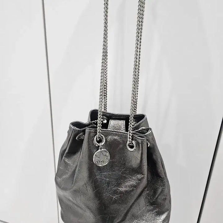 [BUNJANG] 앤오즈 Dark Silver Bucket Bag / 앤오즈다크실버