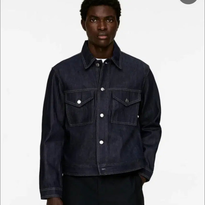 [BUNJANG] Arket Low Denim Jacket / 아르켓 로우 데님 자켓