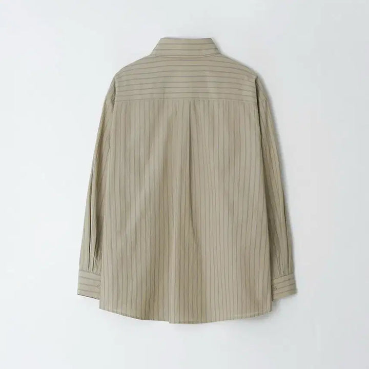 [SOLD OUT] Moia 모이아 셔츠 stripe shirt (vintage khaki)