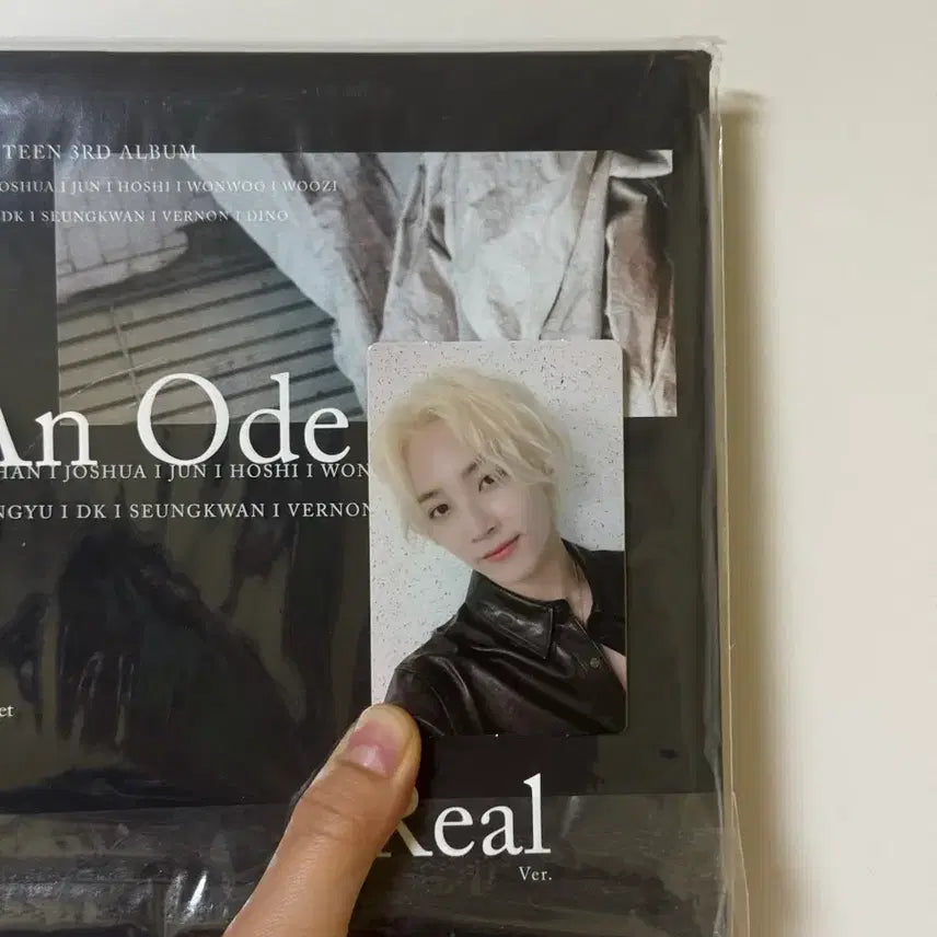 [BUNJANG] Seventeen An Ode Album Real Version Photocard Bundle Set / 세븐틴 독 앨범 Real 버전 포토카드 포함!