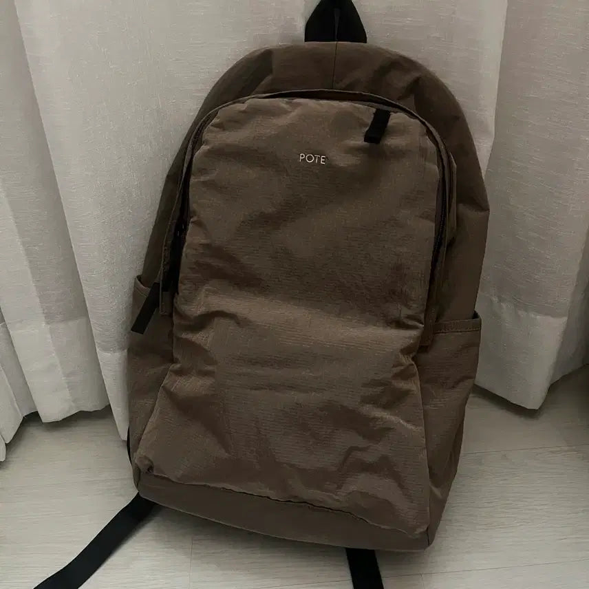 [BUNJANG] POTE Backpack Mocha / 포테 백팩 모카