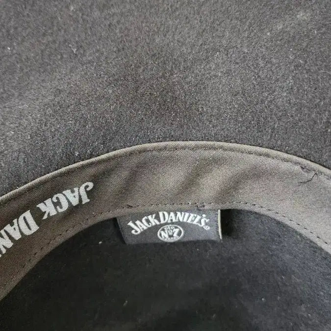 [SOLD OUT] USA JACK DANIELS 블랙 울 페도라 웨스턴 카우보이 모자