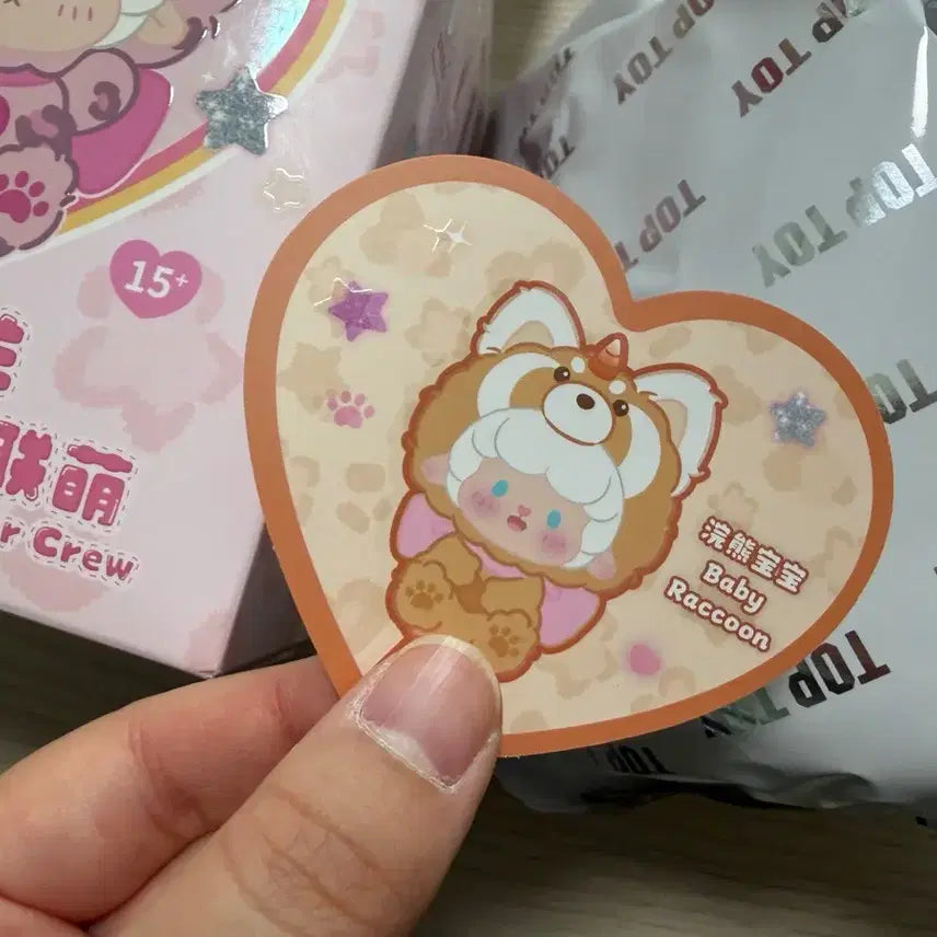 [BUNJANG] Toptoy Big Tailed Critter Crew Blind Box Baby Raccoon Figure / 탑토이 빅 테일드 크리터 크루 블라인드 박스 베이비라쿤