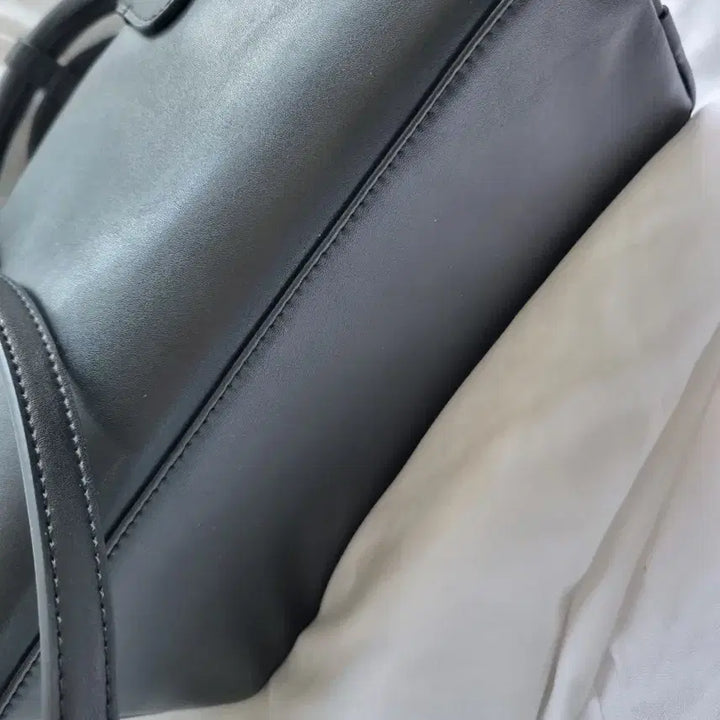 [BUNJANG] 8 Seconds Black Top Handle Bowling Bag Handbag / 에잇세컨즈 검정 탑핸들 가방 블랙 핸드백 볼링백 크로스백 골프백 보스턴백