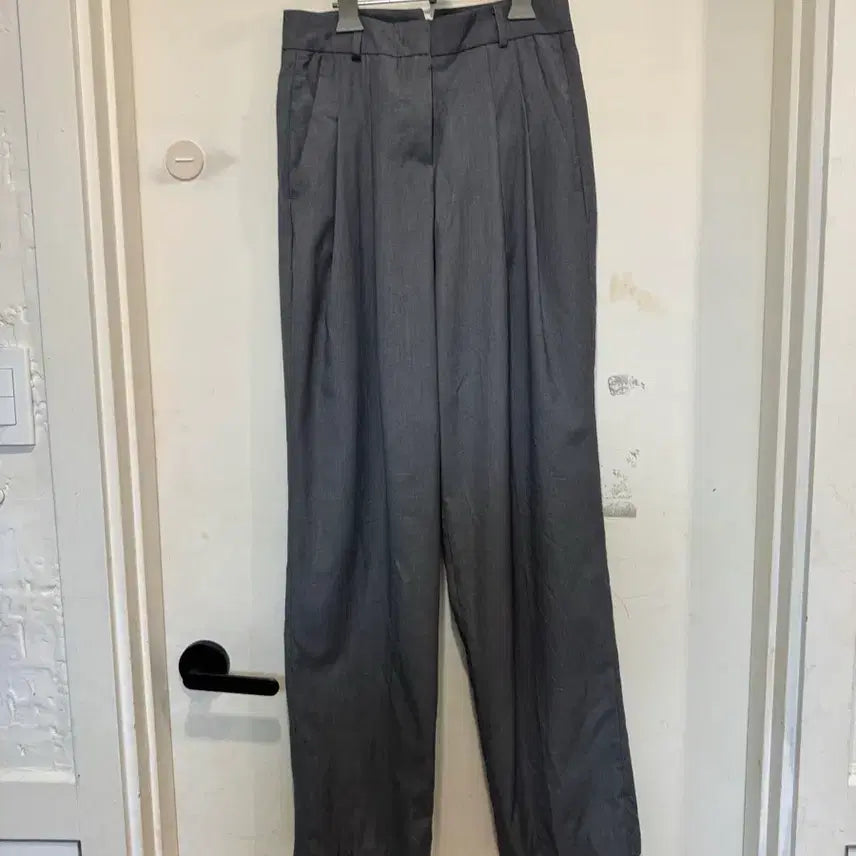 [BUNJANG] The Frankie Shop Gray Slacks / The frankie shop 더프랭키샵  그레이 슬랙스