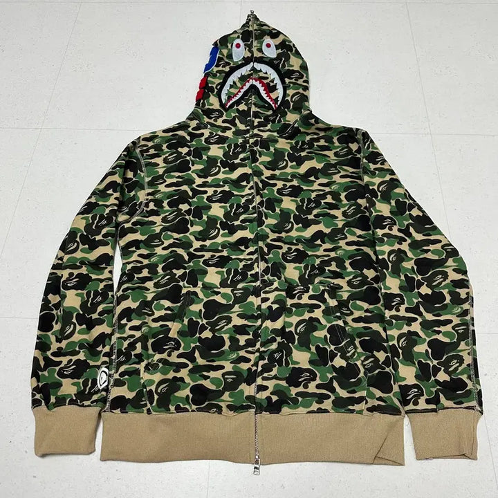 [SOLD OUT] Bape 베이프 샤크 후드집업  L사이즈