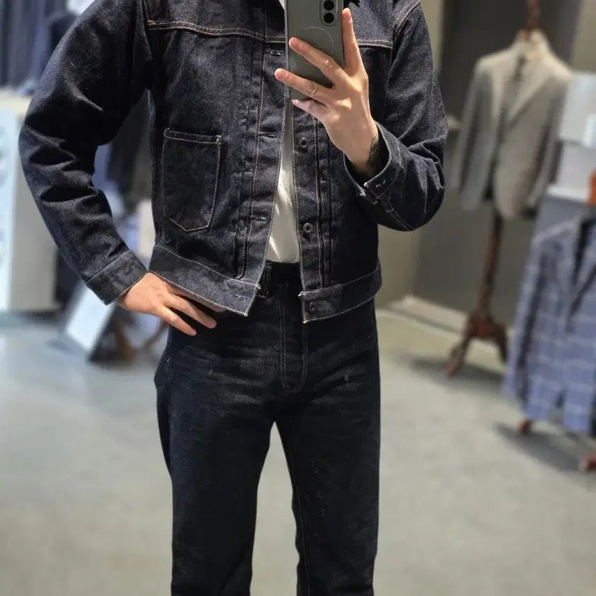 [BUNJANG] Blacksign Denim Set / 블랙사인 데님셋업 ( 16408, 16503) 착샷o
