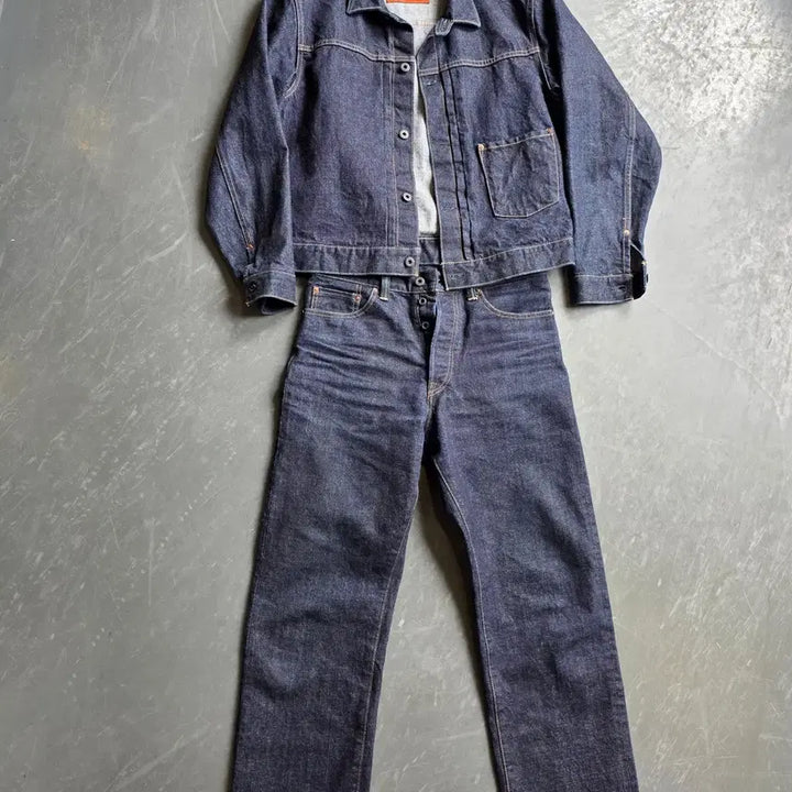 [BUNJANG] Blacksign Denim Set / 블랙사인 데님셋업 ( 16408, 16503) 착샷o